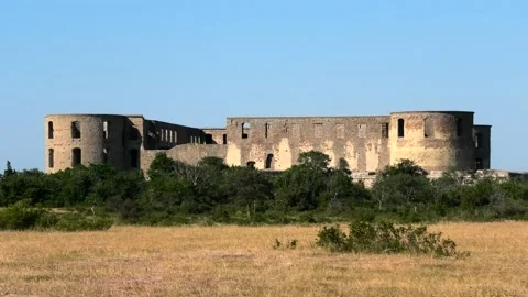 Borgholm, Öland, Sweden Video stock 219617555