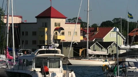 Borgholm, Öland, Sweden Video stock 219617655