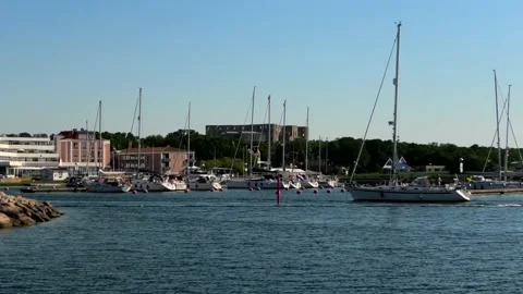 Borgholm, Öland, Sweden 스톡 동영상 219617825