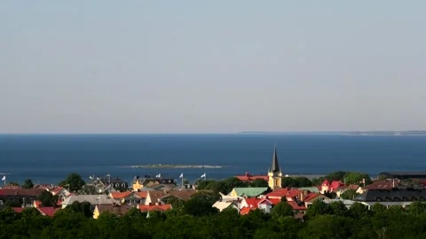 Borgholm, Öland, Sweden Video stock 219618000