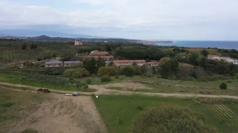 Borgo Piazza Drone 4K 01 Vidéo 151692216