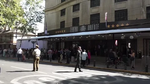 Boric inaugurates Future Congress: "The future can be happy and optimistic", SAN Stock Footage 230180983