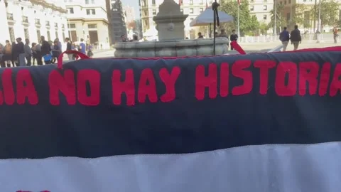 Boric marks 52nd anniversary of coup and calls Allende 'a true democrat', SANTIA Video stock 316852261