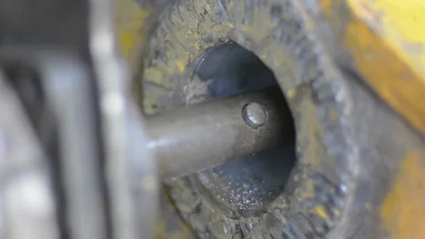 Boring hole Stock Footage 160034513