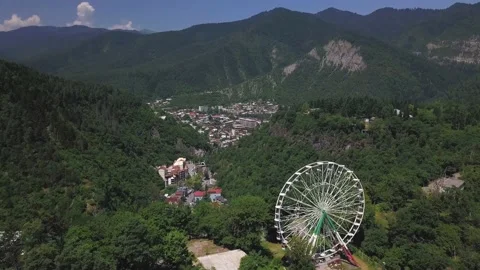 Borjomi Drone Shot. 4K. Stock Footage 150549372
