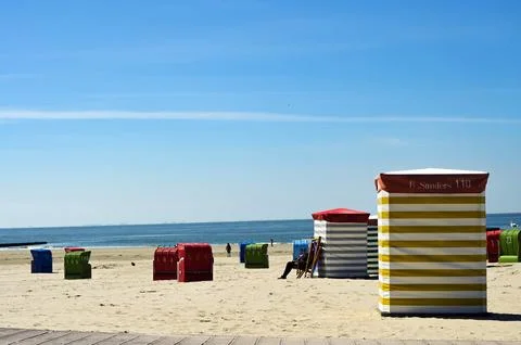 Borkum beach 写真素材