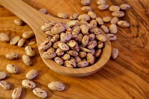 Borlotti beans Stockfoto's