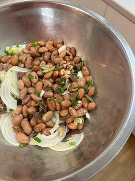 Borlotti beans Stock Photos