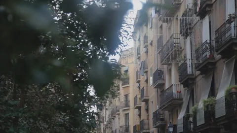 Born Street Building Stock Footage 120417819