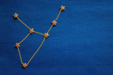 Born under the constellation Virgo. Stock Photos