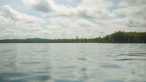 Borneo Lake Stock Footage 208843323