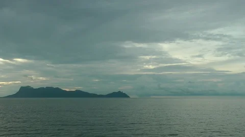 Borneo River View Stock Footage 105997691