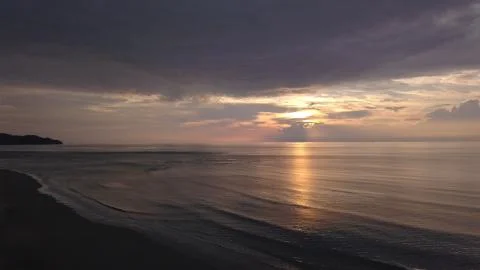 Borneo Sunset Stock Photos