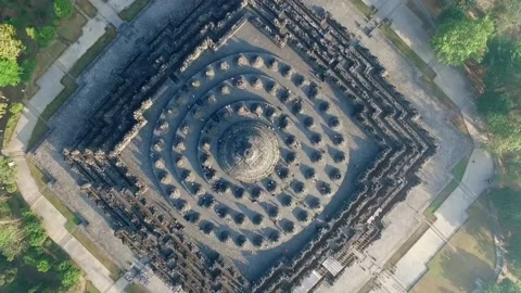 Borobudur 1 Stock Footage 221661545