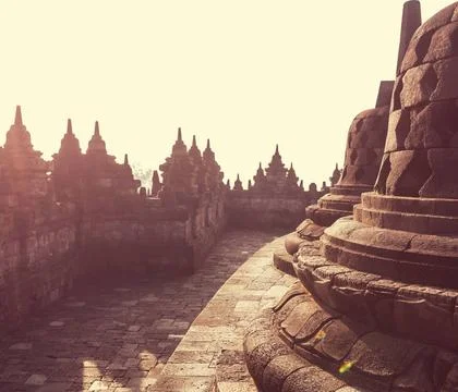 Borobudur Borobudur Temple,Java, Indonesia. Copyright: xZoonar.com/Galynax... Stock-Fotos
