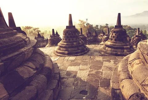 Borobudur Borobudur Temple,Java, Indonesia. Copyright: xZoonar.com/Galynax... Stock-Fotos