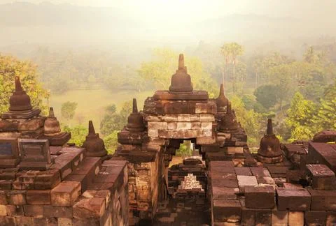 Borobudur Borobudur Temple,Java, Indonesia. Copyright: xZoonar.com/Galynax... Stock-Fotos