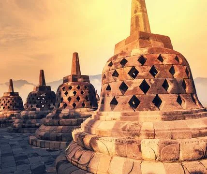 Borobudur Borobudur Temple,Java, Indonesia. Copyright: xZoonar.com/Galynax... Stock-Fotos