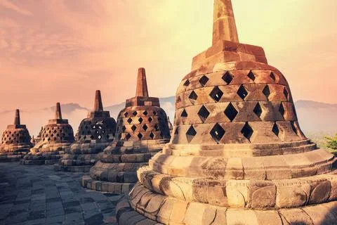 Borobudur Borobudur Temple,Java, Indonesia. Copyright: xZoonar.com/Galynax... Stock-Fotos