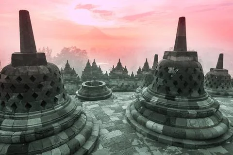 Borobudur Borobudur Temple,Java, Indonesia. Copyright: xZoonar.com/Galynax... Stock Photos