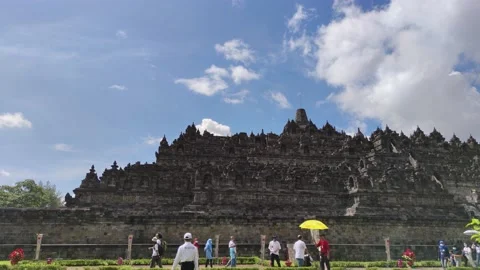 The Borobudur Stock Footage 206343007