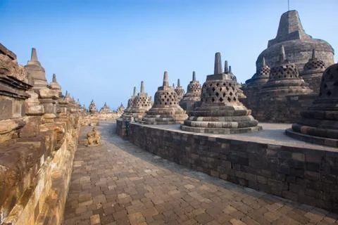 Borobudur Stock Photos