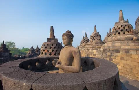 Borobudur Stock Photos