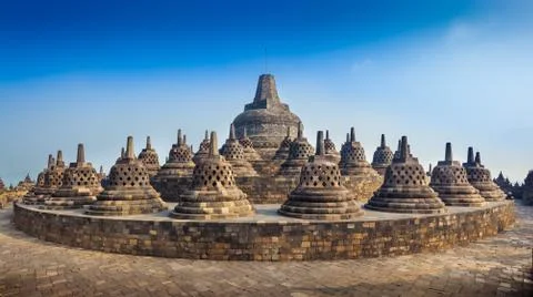 Borobudur Stock Photos