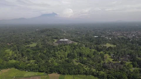 Borobudur Tample Stock Footage 145998147