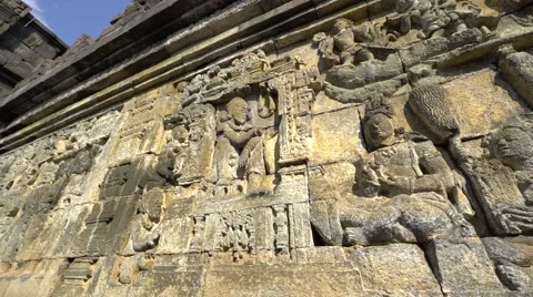 Borobudur Temple Stock Footage 69038459