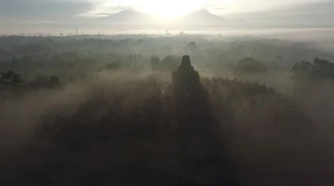 Borobudur Temple Stock Footage 69038631