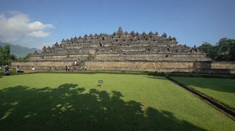 Borobudur Temple Stock Footage 69038896