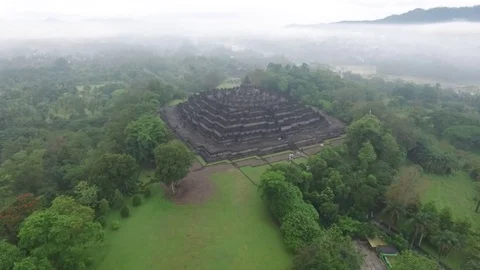 Borobudur Temple Stock Footage 70886138