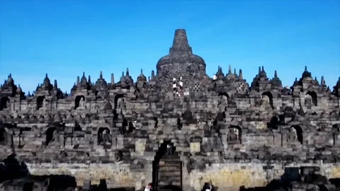 BOROBUDUR TEMPLE Stock Footage 217412159