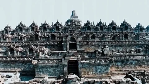 BOROBUDUR TEMPLE Stock Footage 217773100