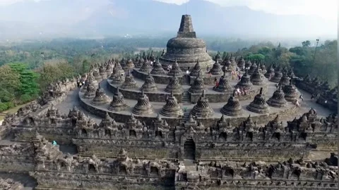 BOROBUDUR TEMPLE 動画素材 217834459