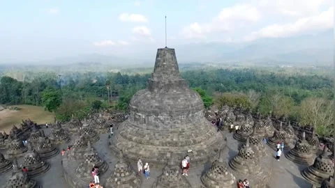 BOROBUDUR TEMPLE 動画素材 217835538