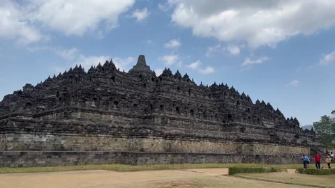 Borobudur temple Stock Footage 250169256