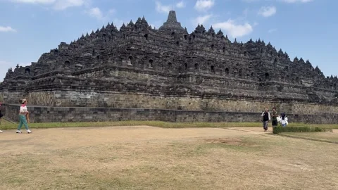 Borobudur temple Stock Footage 250171330