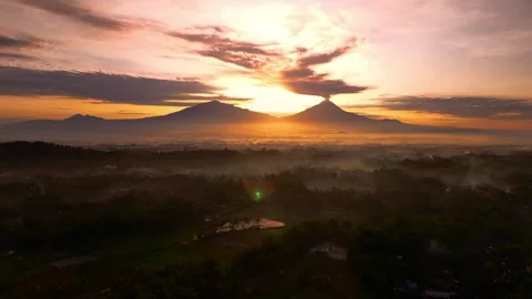 Borobudur Temple Stock Footage 307777911