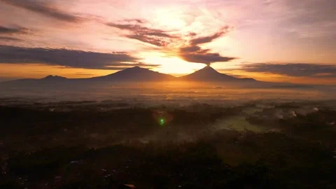 Borobudur Temple Stock Footage 307778075