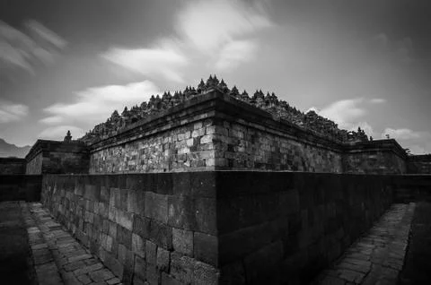 Borobudur Temple Foto stock