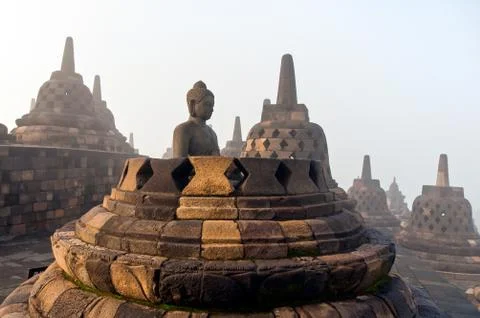 Borobudur temple Foto stock
