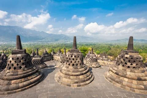 Borobudur Temple Stock Photos