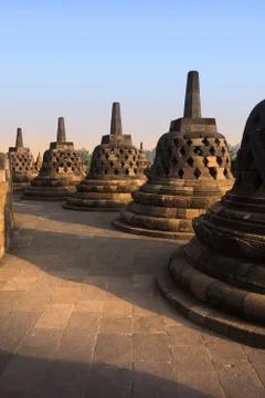 Borobudur Temple 스톡 사진