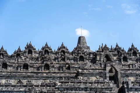 Borobudur temple Stock Photos