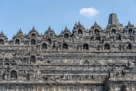 Borobudur temple Stock-Fotos