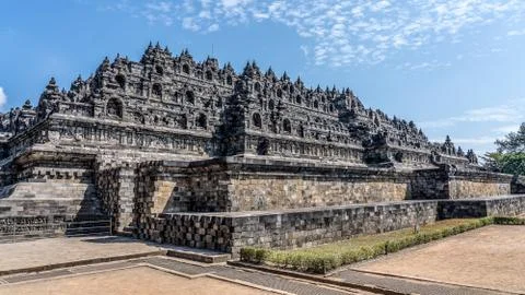 Borobudur temple Stock Photos