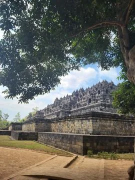 Borobudur temple Stock Photos