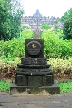 Borobudur temple Stock Photos